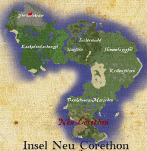 Neu Corethon (Alte Karte)